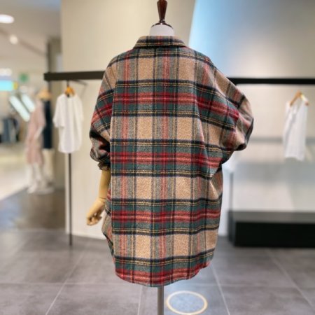 타탄 체크 셔츠