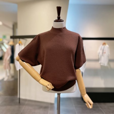 반목 반팔 니트