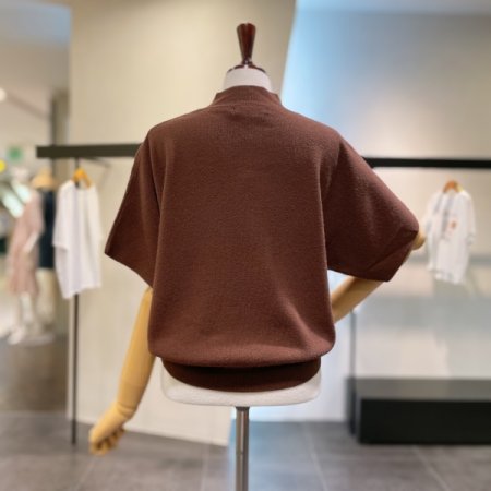 반목 반팔 니트