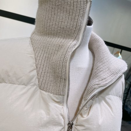 집업 니트 패딩 점퍼