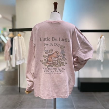 레터링 빈티지 티셔츠