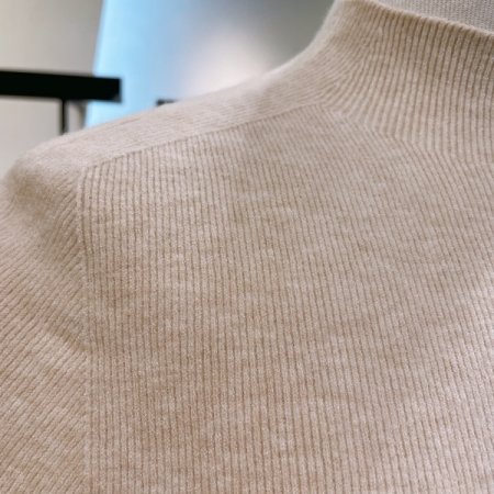 홀가먼트 울 믹스 니트