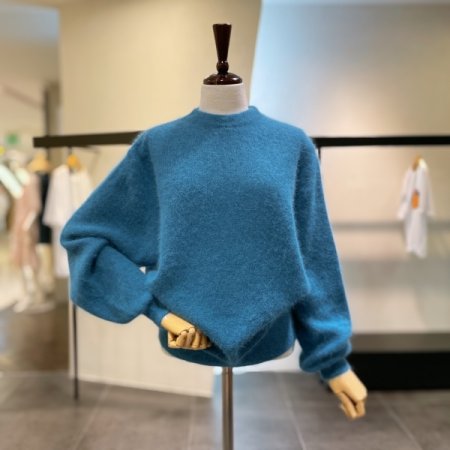 컬러 앙고라 니트