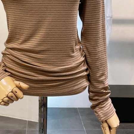 터틀넥 긴팔 티셔츠