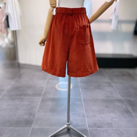 코듀로이 코튼 반바지