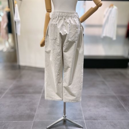 배색 바텍 스판 팬츠