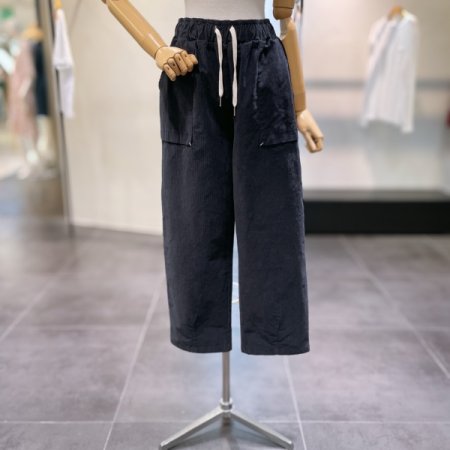 배색 바텍 스판 팬츠