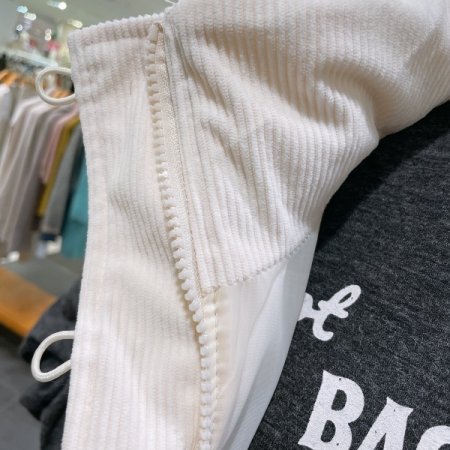 이지 코듀로이 패딩 조끼