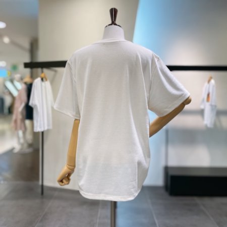 곰돌이 프린트 반팔 티셔츠