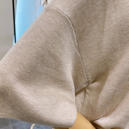 반목 반팔 니트