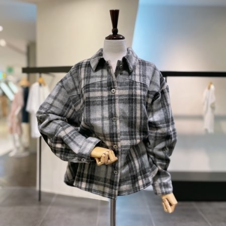 체크 포인트 셔츠