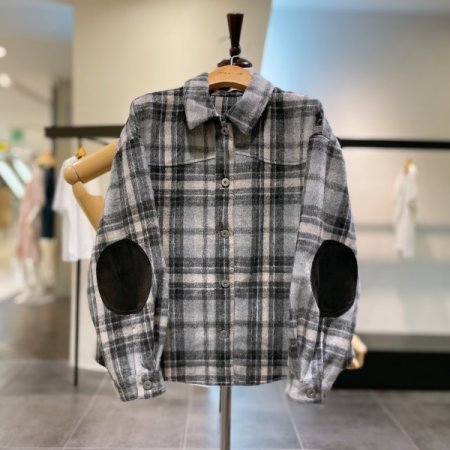 체크 포인트 셔츠