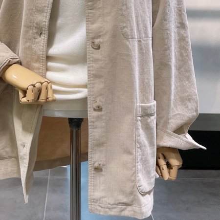 골덴 포켓 셔츠 자켓