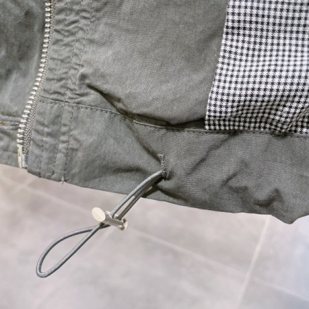 윈드 후드 스트링 점퍼