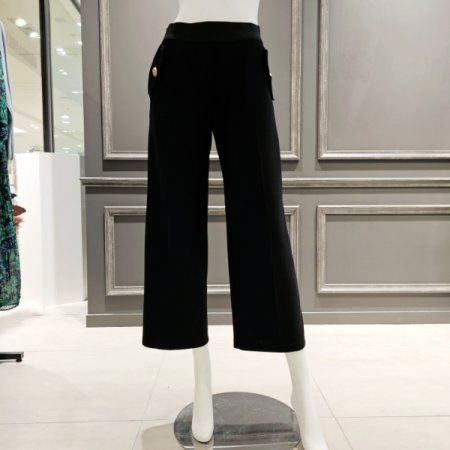 밴딩 일자 스판 팬츠