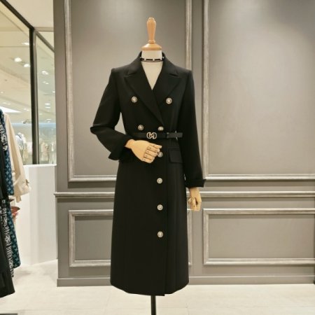 롤업소매 H라인 원피스