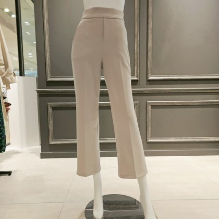 와이드 밴딩 일자 슬랙스