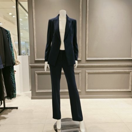 일자핏 정장 스판 팬츠