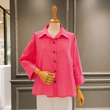 옆 트임 루즈핏 셔츠