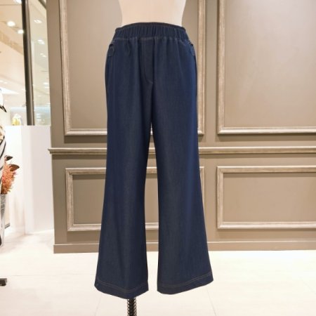 밴딩 세미 부츠컷 팬츠