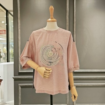 린넨 혼방 루즈핏 블라우스