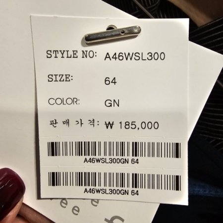 투 핀턱 세미 와이드 팬츠