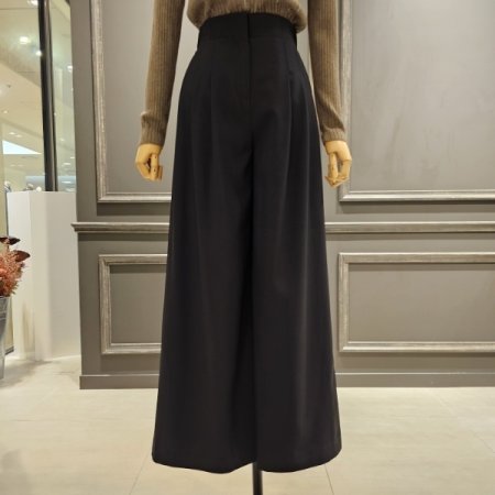 투핀턱 와이드 슬랙스