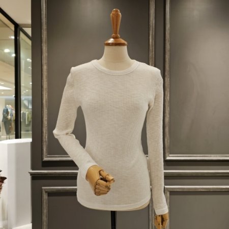 기본 골지 티셔츠