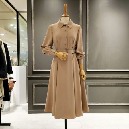 카라넥 벨티드 원피스