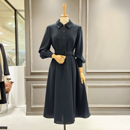 카라넥 벨티드 원피스