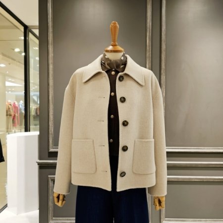 카라넥 모 혼방 자켓