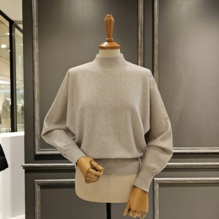 반폴라 가오리핏 니트