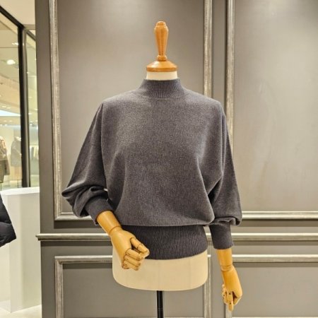 반폴라 가오리핏 니트