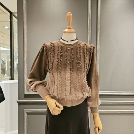 그라데이션 장식 니트