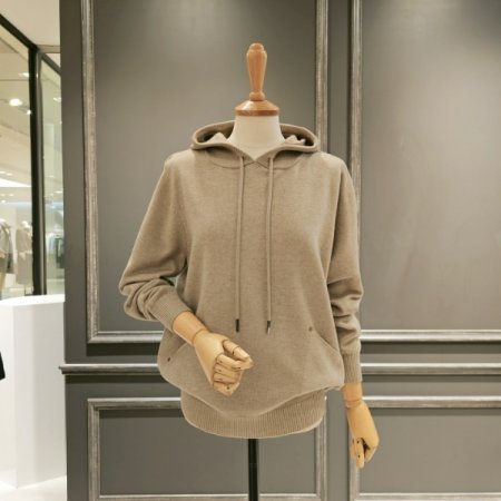 루즈핏 후드니트