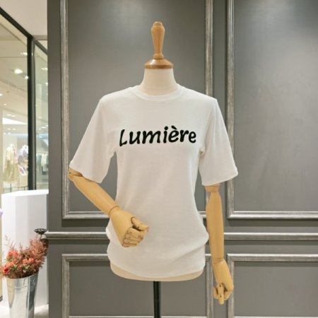 레터링 반팔 티셔츠