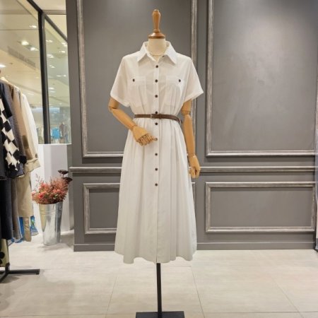 루즈핏 A라인 면원피스