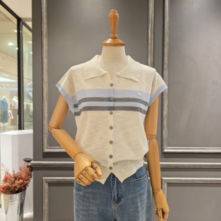 드롭소매 카라니트