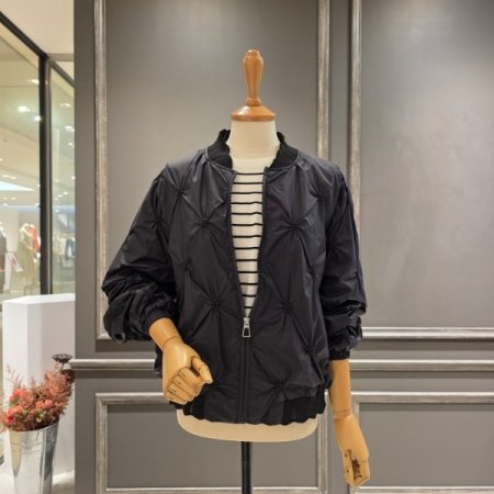 레이스 니트 꼬임 점퍼