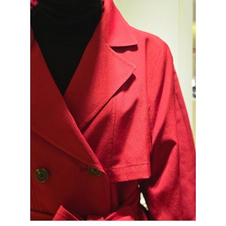 벨티드 트렌치 코트