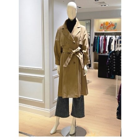 벨티드 트렌치 코트
