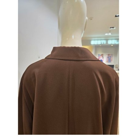 하프 언발 프린팅 블라우스