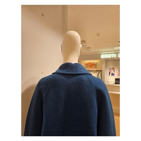 울 혼방 레글런 코트