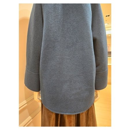 울 혼방 레글런 코트