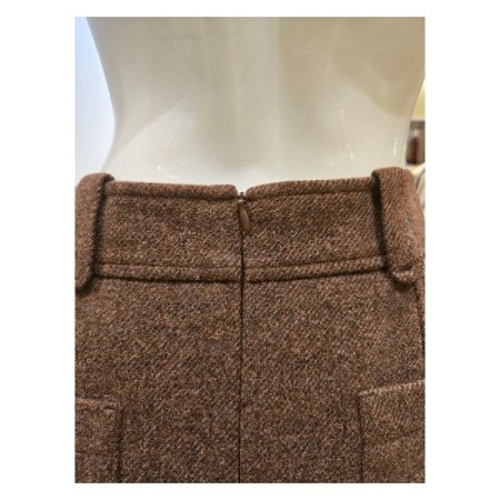 언발 슬릿 스커트