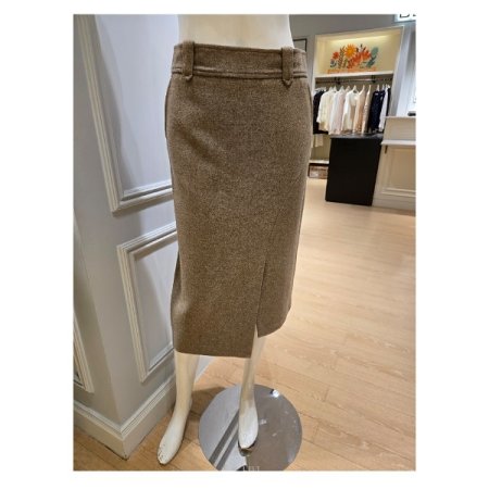 언발 슬릿 스커트