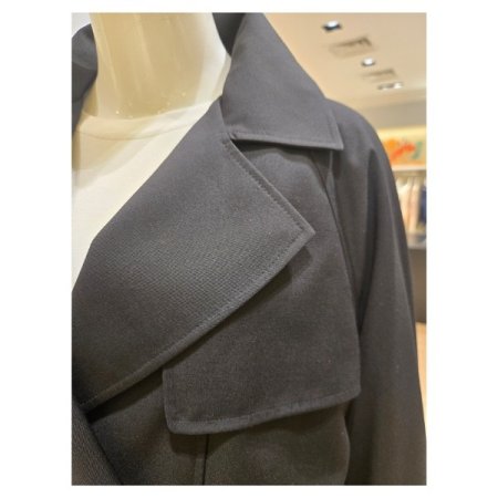 스트링 더블 트렌치 자켓