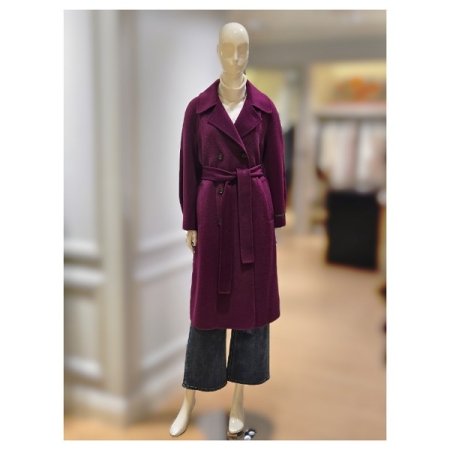 핸드메이드 더블 롱 코트