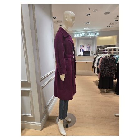 핸드메이드 더블 롱 코트