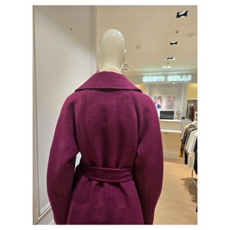 핸드메이드 더블 롱 코트